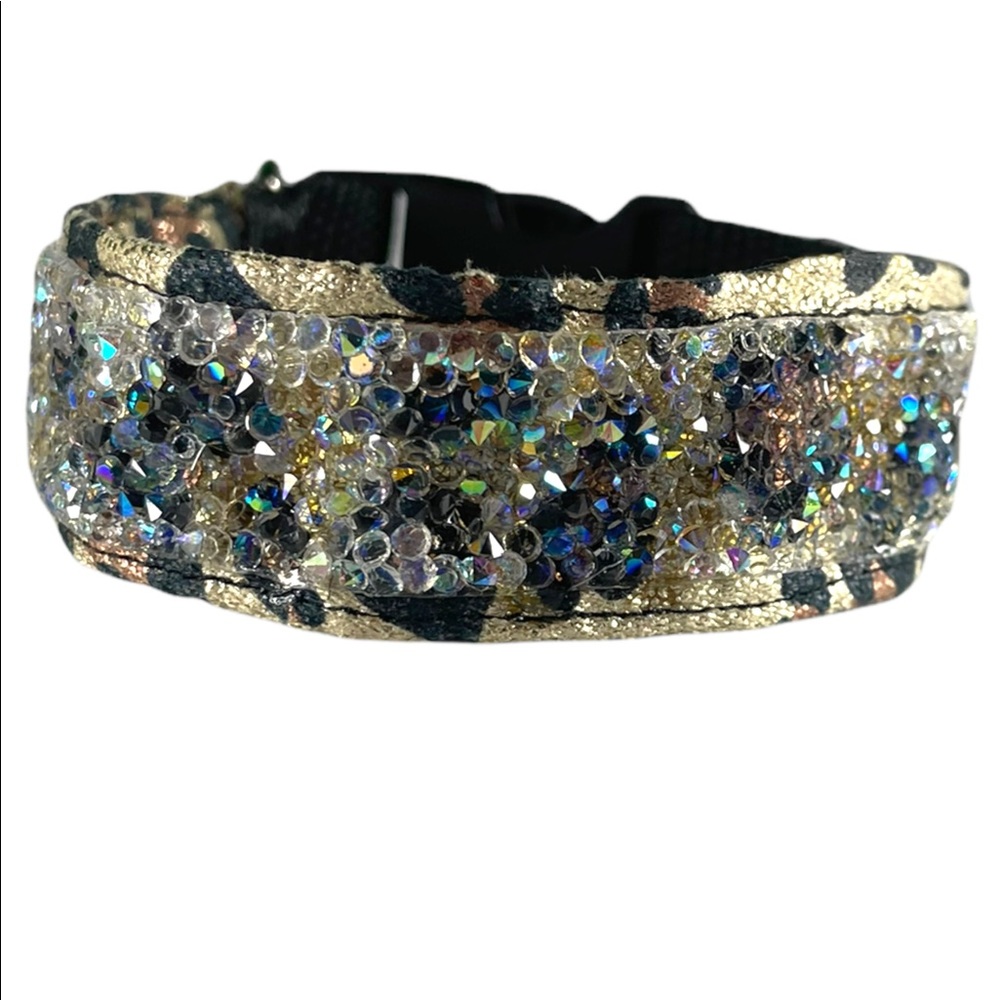 Cheetah with clear bling 12.5”
